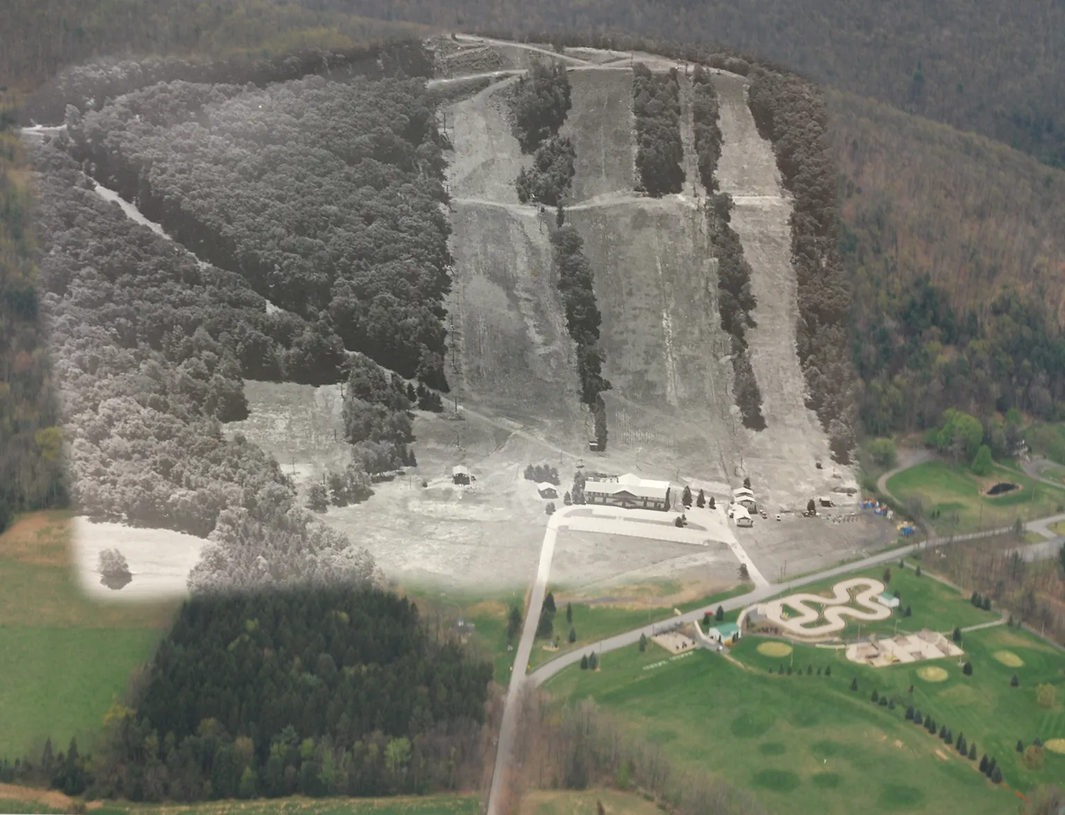 Tussey Mountain - Then and Now